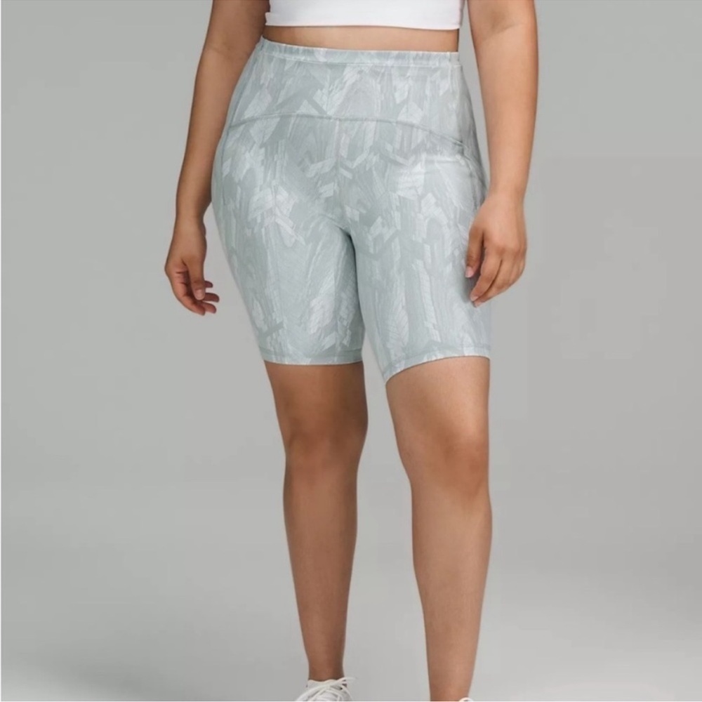 Lululemon Swift Speed High-Rise Short 8" Reverberate Chevron Jacquard Size 4